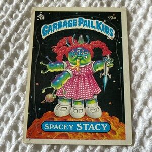 GARBAGE PAIL KIDS. SPACY STACY 63a. 1985